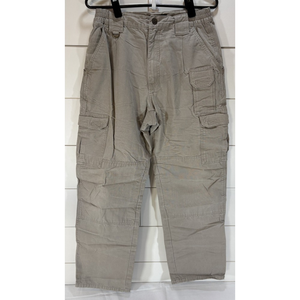 5.11 Tactical Pants Men's 30x32 Tan Khaki Cargo Taclite Pro Ripstop Utility Work